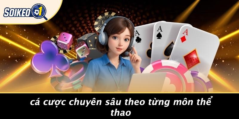Cá Cược Chuyên Sâu Theo Từng Môn Thể Thao