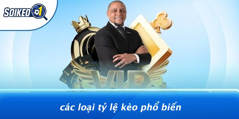 Các Loại Tỷ Lệ Kèo Phổ Biến