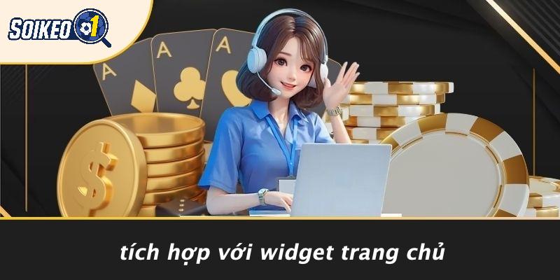 Tích Hợp Với Widget Trang Chủ