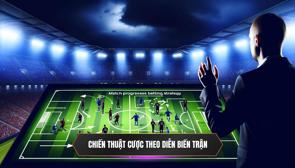 Chiến thuật cược theo diễn biến trận